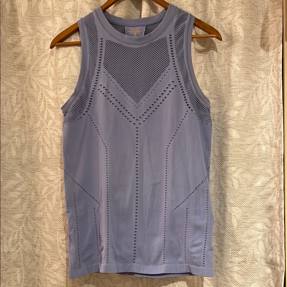 Athleta Stylish Blue Sleeveless Top